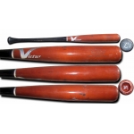 Jose Altuve 2017 cracked game used Victus baseball bat